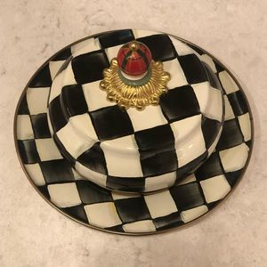 MacKenzie-Childs Butter Dish